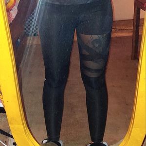 Mesh leggings
